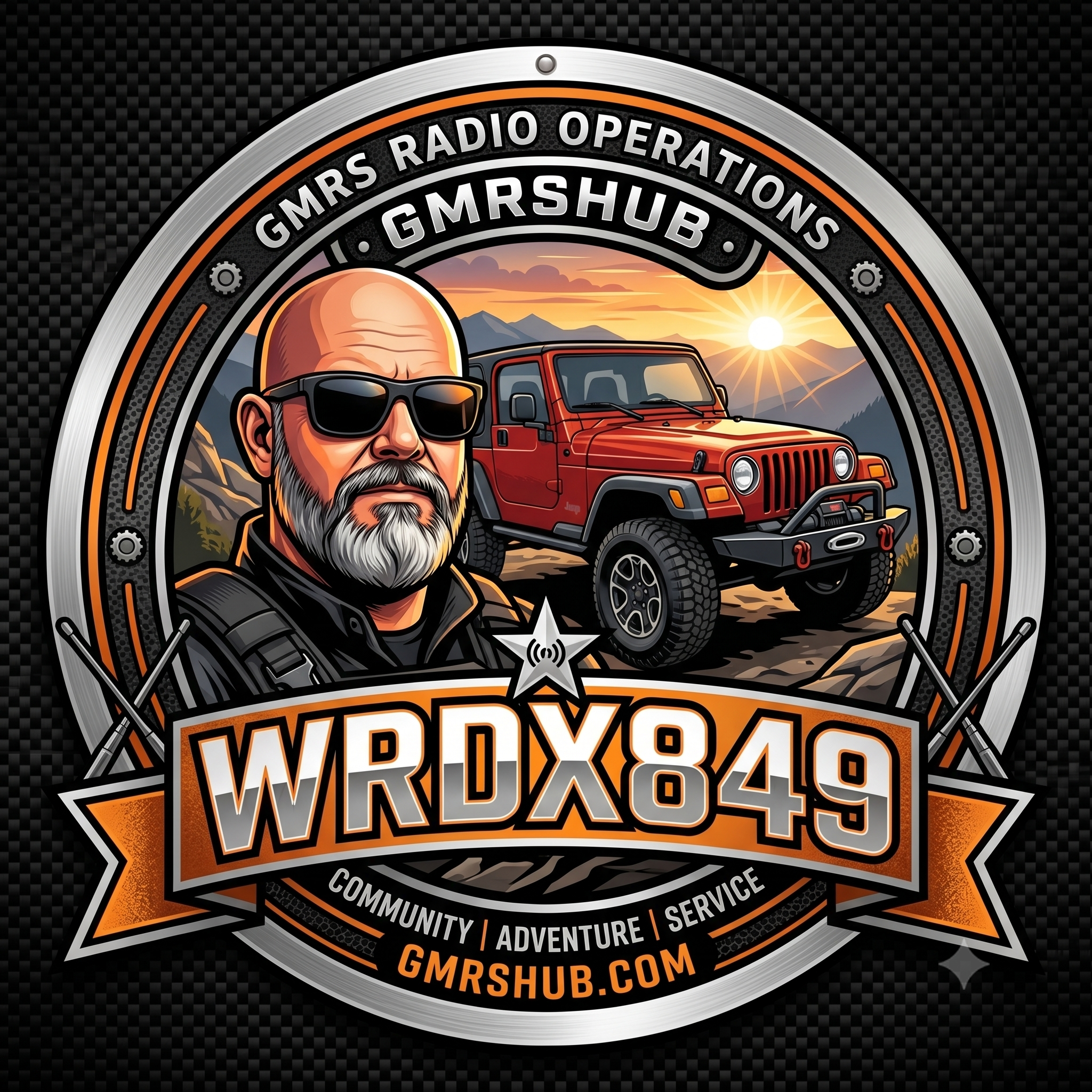 WRDX849 logo